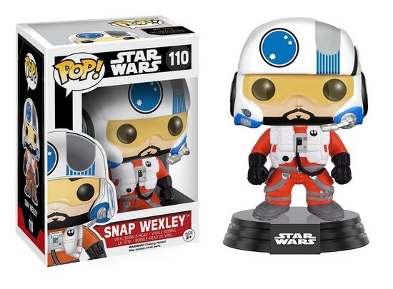 Funko Pop! Vinyl figuur - Star Wars The Force Awakens 110 Temmin "Snap" Wexley in X-Wing uniform