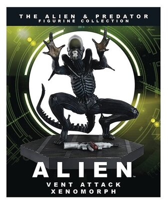 Eaglemoss Hero Collector Statue - Scifi Alien Mega Special 5951 Xenomorph Vent Attack Box