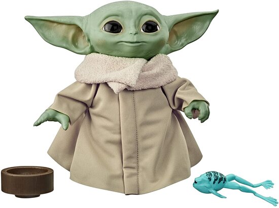 Hasbro Action Figure - Star Wars The Mandalorian F1115 The Child Baby Yoda Talking Plush