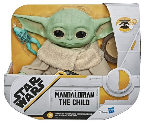 Hasbro Action Figure - Star Wars The Mandalorian F1115 The Child Baby Yoda Talking Plush