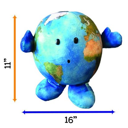 Celestial Buddies Plush - Science Astronomy Cosmic Buddy Large Earth Our Precious Planet