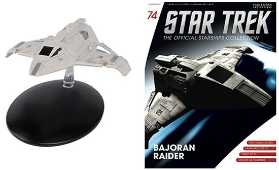 Star Trek Eaglemoss 74 Bajoran Raider