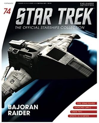 Star Trek Eaglemoss 74 Bajoran Raider