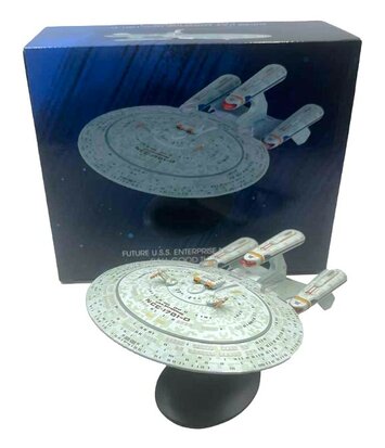 Eaglemoss Model - Star Trek The Official Starships Collection XL20 Edition USS Enterprise NCC-1701-D All Good Things