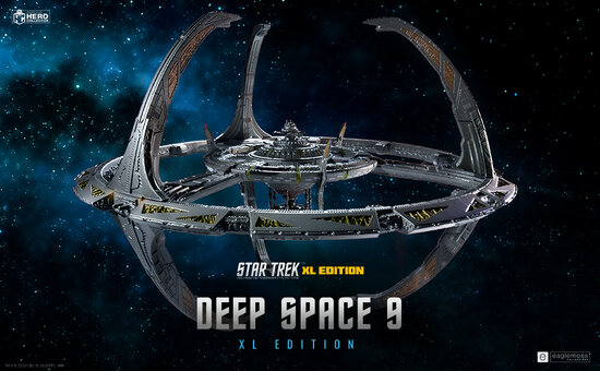 Eaglemoss model - Star Trek Deep Space Nine XL Edition SSSUK617 Deep Space Nine Station