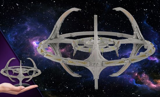 Eaglemoss model - Star Trek Deep Space Nine XL Edition SSSUK617 Deep Space Nine Station