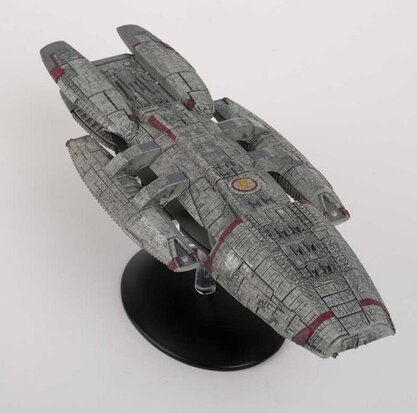 Eaglemoss model - Scifi Battlestar Galactica The Official Ships Collection 23 Battlestar Galactica Ship Blood and Chrome