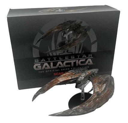 Eaglemoss Hero Collector model - Scifi Battlestar Galactica 16 Scar Raider