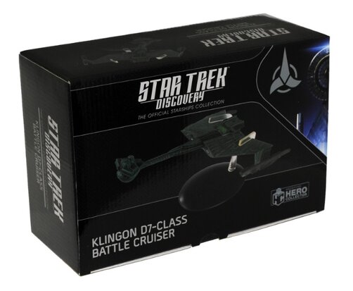 Eaglemoss model - Star Trek Discovery 26 Klingon D7 Battlecruiser