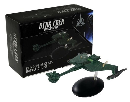 Eaglemoss model - Star Trek Discovery 26 Klingon D7 Battlecruiser