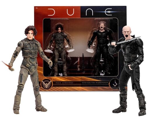 McFarlane Toys actiefiguur - Scifi Dune 2 pack Paul Atreides and Feyd-Rautha Harkonnen 22 Moving Parts