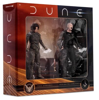 McFarlane Toys actiefiguur - Scifi Dune 2 pack Paul Atreides and Feyd-Rautha Harkonnen 22 Moving Parts