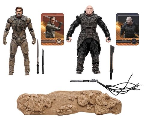 McFarlane Toys actiefiguur - Scifi Dune 2 pack Gurney Halleck and Rabban 22 Moving Parts