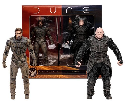 McFarlane Toys actiefiguur - Scifi Dune 2 pack Gurney Halleck and Rabban 22 Moving Parts