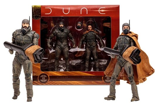 McFarlane Toys actiefiguur - Scifi Dune Golden Label 2 pack Stilgar and Shishakli 22 Moving Parts