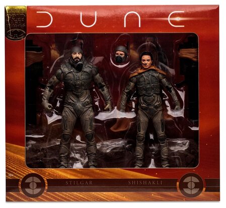 McFarlane Toys actiefiguur - Scifi Dune Golden Label 2 pack Stilgar and Shishakli 22 Moving Parts