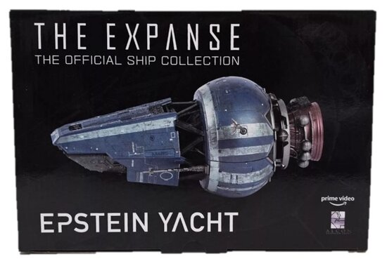 Eaglemoss model - Scifi The Expanse EXPEN005 Epstein Yacht