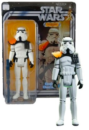 Gentle Giant Jumbo Action Figure - Star Wars Action Figure Case 84599 Sandtrooper (Officer)