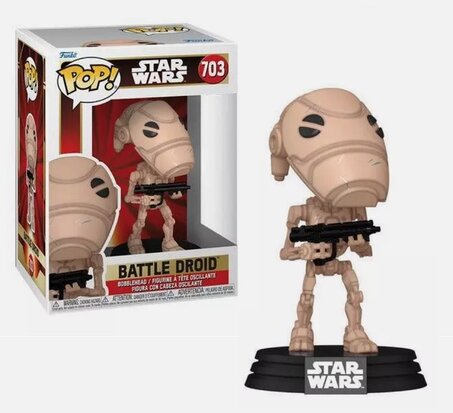 Funko Pop! Vinyl figuur - Star Wars The Phantom Menace 703 Battle Droid