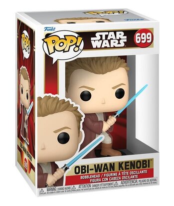 Funko Pop! Vinyl figuur - Star Wars The Phantom Menace 699 Obi-Wan Kenobi