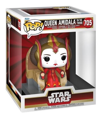 Funko Pop! Vinyl figuur - Star Wars The Phantom Menace 705 Queen Amidala on Throne