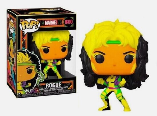 Funko vinyl figuur - Marvel X-Men Special Edition 800 Rogue Blacklight Exclusive