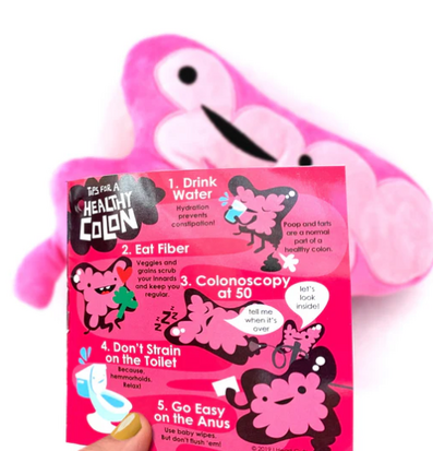 I Heart Guts - Dikke darm (Colon) plush