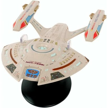 Eaglemoss model - Star Trek Voyager The Official Starships Collection SSSEN627 USS Equinox NCC-72381Eaglemoss model - Star Trek