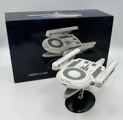 Eaglemoss model - Star Trek The Next Generation XL Edition SSSEN628 USS Pegasus Oberth Class NCC-53847