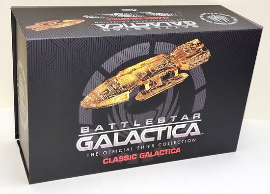 Eaglemoss model - Scifi Battlestar Galactica Verguld BGSUK007A Classic Galactica Limited Edition