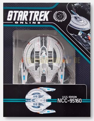 Eaglemoss model - Star Trek Online 17 USS Edison NCC-95160