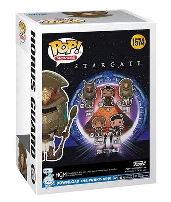 Funko PFunko Pop! Vinyl figuur - Scifi Stargate 1574 Horus Guardop! Vinyl figuur - Scifi Stargate box