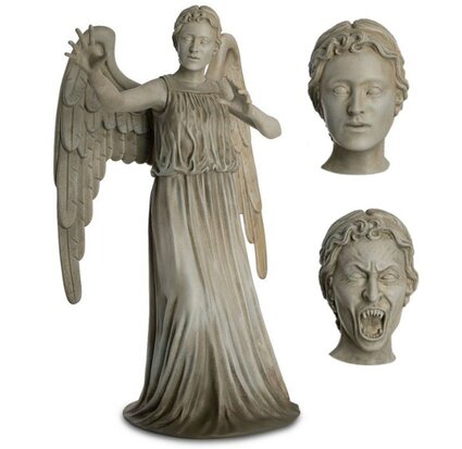 Eaglemoss Hero Collector beeld - Scifi Doctor Who Figurine Collection MSCUK042 Weeping Angel with Swappable Heads