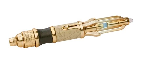 Character Online Tool - Scifi Doctor Who 60 Years 08256 Sonic Screwdriver 14th Dr. Gold Exclusive