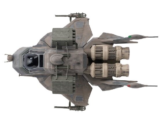 Eaglemoss Model - Scifi Battlestar Galactica 20 Colonial Heavy Raptor