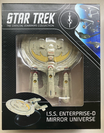 Star Trek Eaglemoss B17 - ISS Enterprise NCC-1701-D (Mirror Universe)