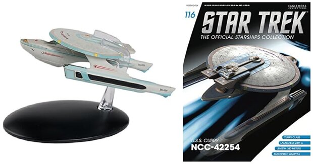 Eaglemoss Star Trek 116 USS Curry NCC-42254