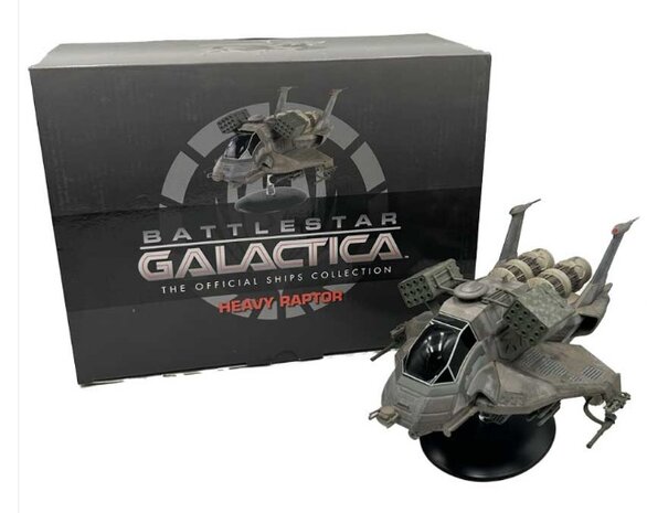 Eaglemoss Model - Scifi Battlestar Galactica 20 Colonial Heavy Raptor