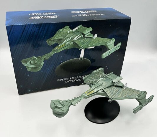 Eaglemoss model - Star Trek The Official Starships Collection XL Edition SSSXX813 Klingon Battle Cruiser 2009 Movie