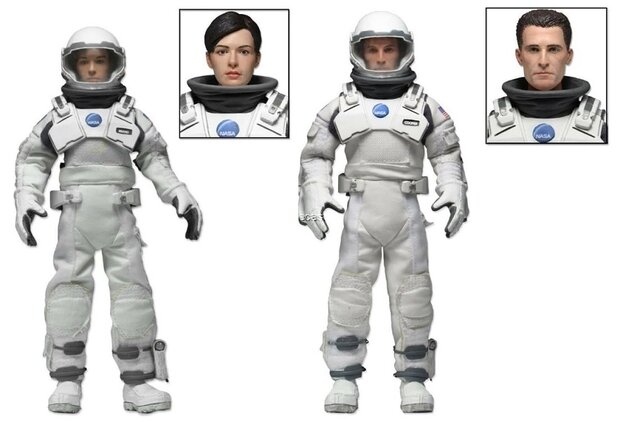 Neca actiefiguur - Scifi Interstellar Limited Edition 14925 Cooper and Brand 2-Pack Limited Edition