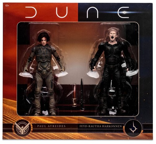 McFarlane Toys actiefiguur - Scifi Dune 2 pack Paul Atreides and Feyd-Rautha Harkonnen 22 Moving Parts