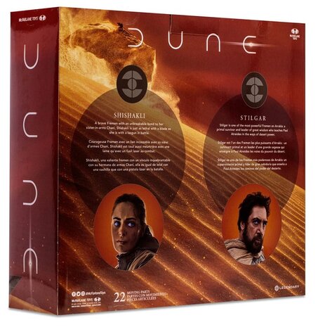 McFarlane Toys actiefiguur - Scifi Dune Golden Label 2 pack Stilgar and Shishakli 22 Moving Parts