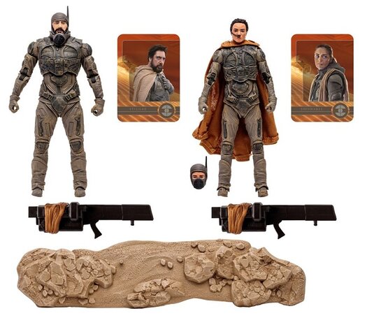 McFarlane Toys actiefiguur - Scifi Dune Golden Label 2 pack Stilgar and Shishakli 22 Moving Parts