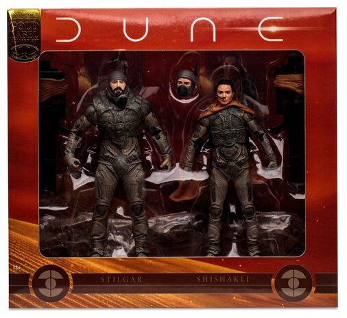 McFarlane Toys actiefiguur - Scifi Dune Golden Label 2 pack Stilgar and Shishakli 22 Moving Parts