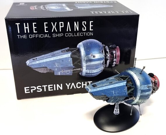 Eaglemoss model - Scifi The Expanse EXPEN005 Epstein Yacht