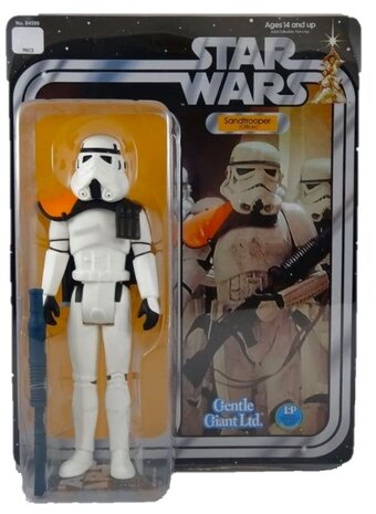 Gentle Giant Jumbo Action Figure - Star Wars Action Figure Case 84599 Sandtrooper (Officer)