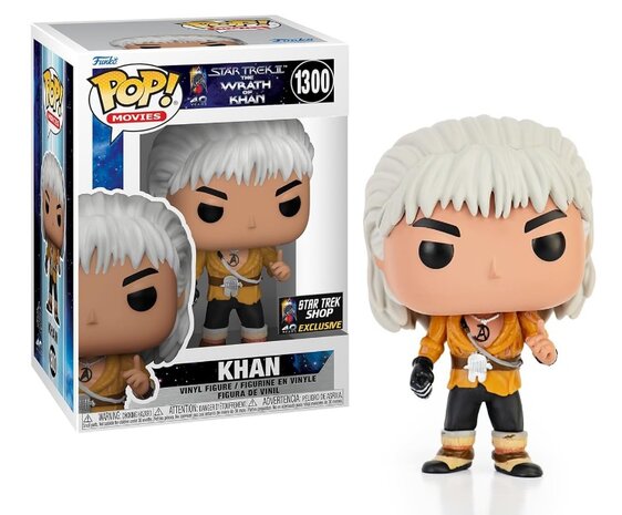 Funko Pop! Vinyl figuur - Star Trek The Wrath of Khan 40th Anniversary 1300 Khan Star Trek Shop Exclusive