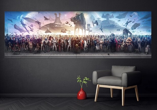 Star Wars Saga - XXL poster 180 x 60 cm 