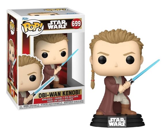 Funko Pop! Vinyl figuur - Star Wars The Phantom Menace 699 Obi-Wan Kenobi