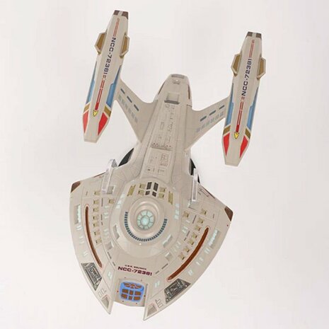 Eaglemoss model - Star Trek Voyager The Official Starships Collection SSSEN627 USS Equinox NCC-72381